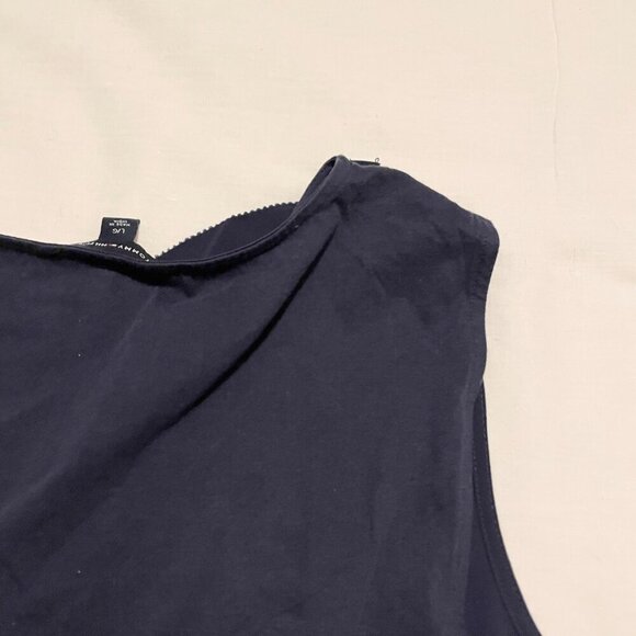 Tommy Hilfigure Womens Large Sleeveless Top Ruffle Front - Picture 10 of 16